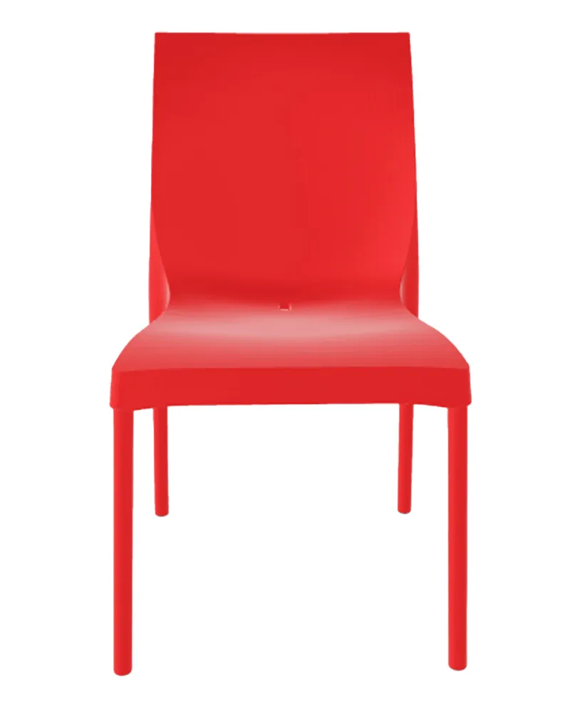 sedia-iris_rosso-fronte