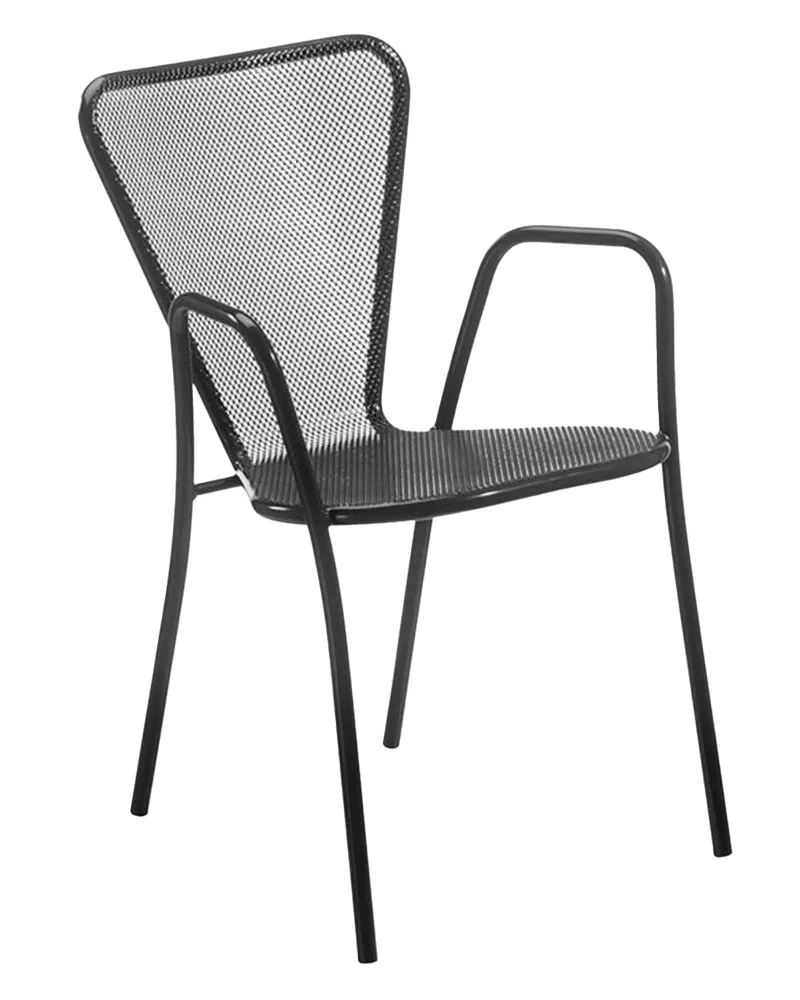 sedia-maree_nero-lato