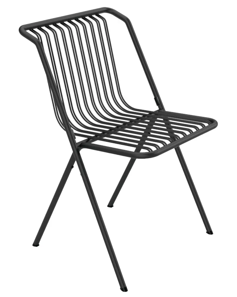 sedia-onda_nero-lato